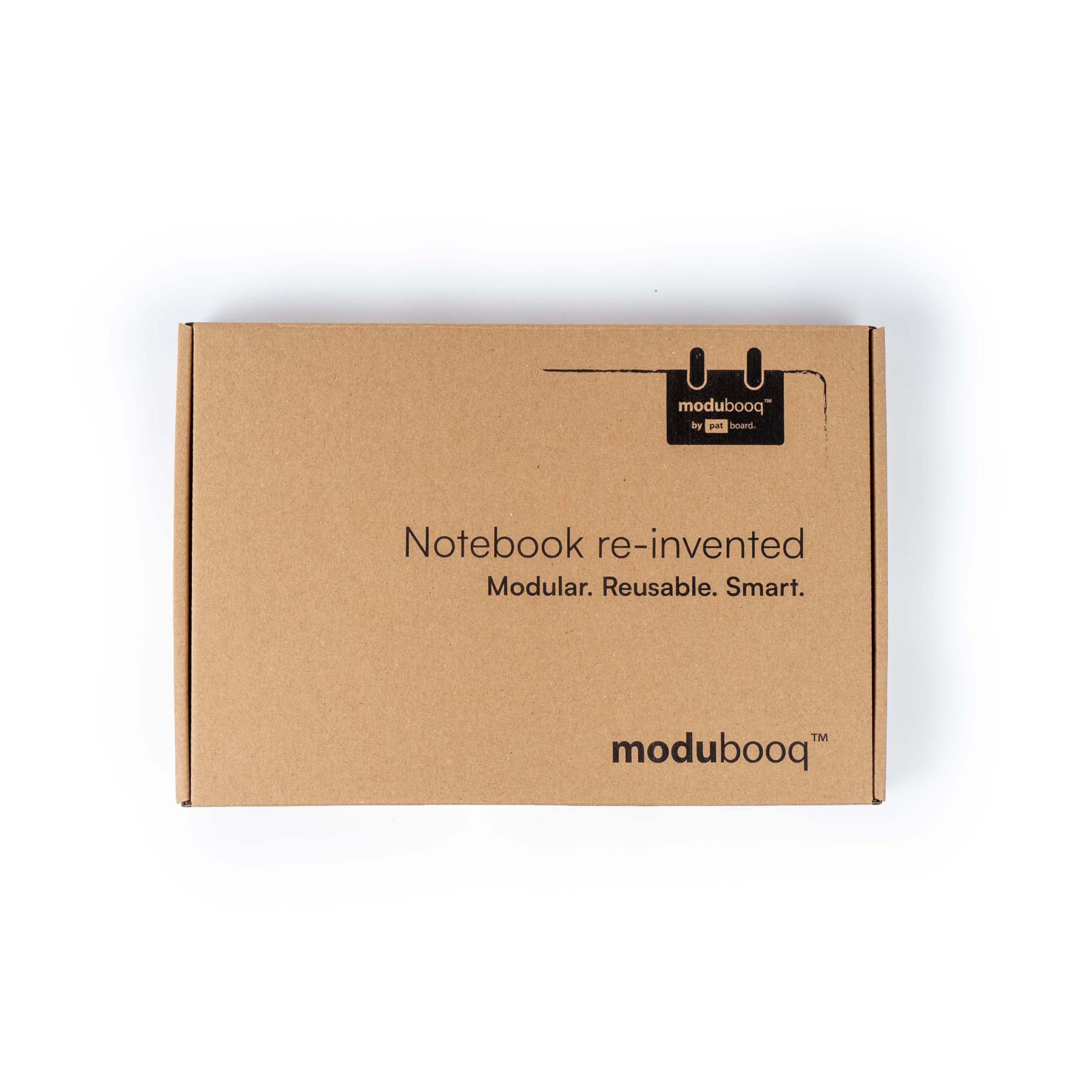 Modubooq™ - 32 pages vertes à pois réutilisables reliées à un disque - A5  -. PATboard