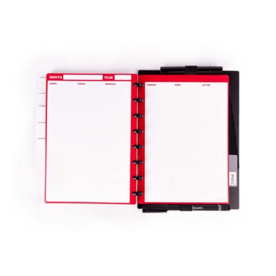herbruikbaar notitieboek smart notebook rocketbook bullet journal planner productiviteit creavivity a5 herschrijfbare maandplanner